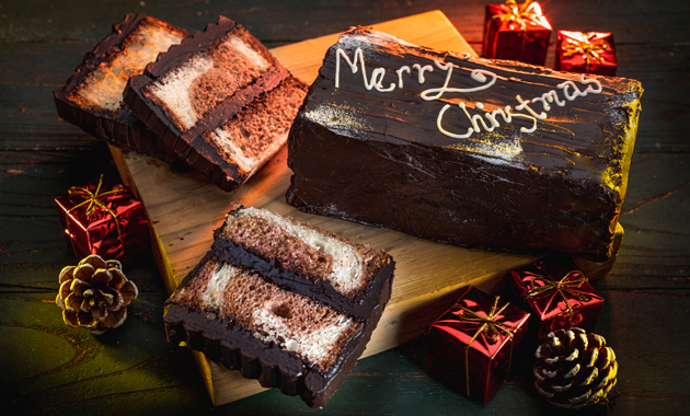 Christmas Log Bread